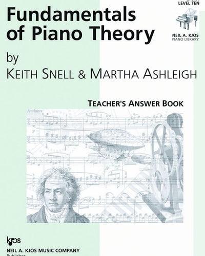 Fundamentals Of Piano Theory L.10 Teacher's Answer Key