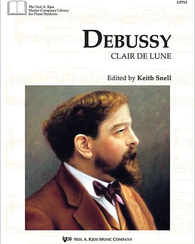 Master Composer Debussy Clair de Lune
