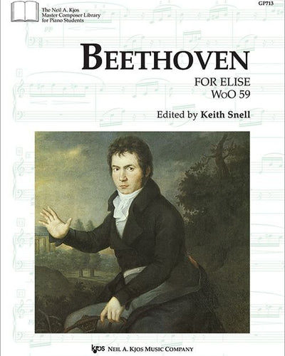 Master Composer Beethoven For Elise - Keith Snell