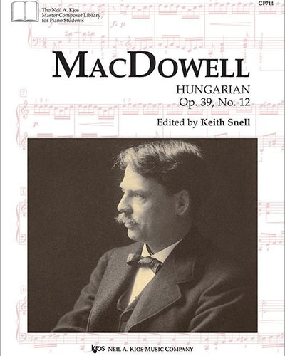 Master Composer MacDowell Hungarian