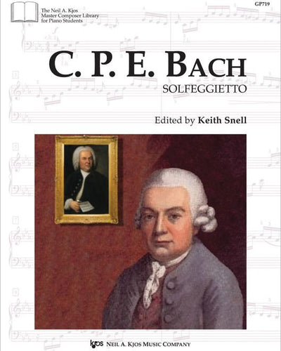 Master Composer CPE Bach Solfeggietto