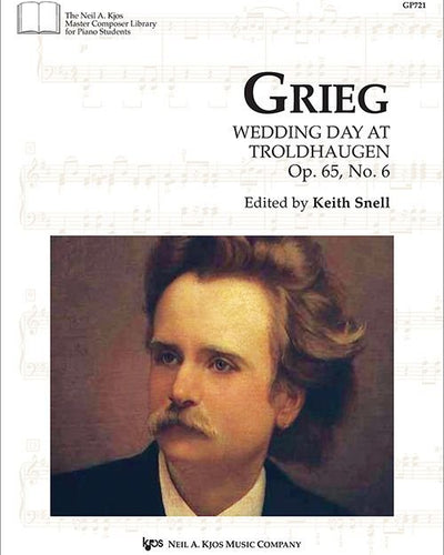 Master Composer Grieg Wedding Day at Troldhaugen