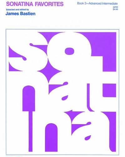 Bastien Sonatina Favorites Bk.3