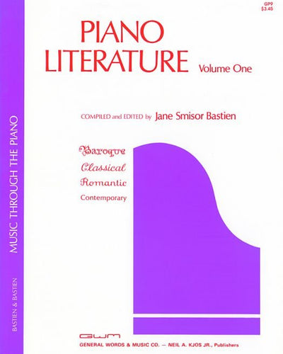 Bastien Piano Literature Vol.1
