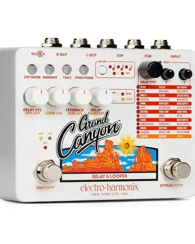 Electro-Harmonix Grand Canyon Delay and Looper Pedal