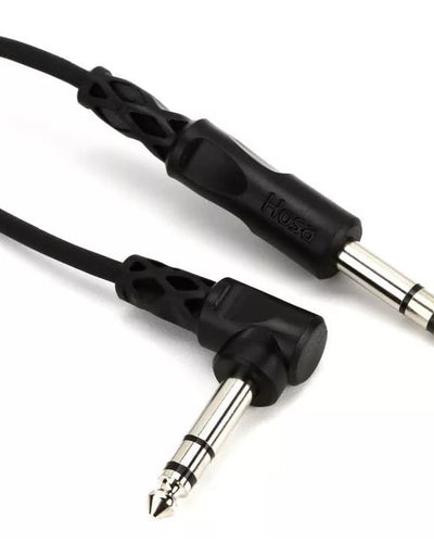 Hosa Balanced Interconnect 1/4 in TRS to same - 15 ft