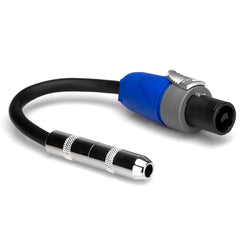 Hosa Speakon to 1/4 Female Speaker Adapter Dongle