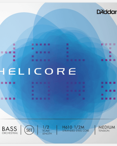 Helicore Bass 1/2 Scale D String Med Tension