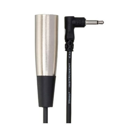 Hosa Mic Cable R-Angle 3.5 mm TRS to XLR3M