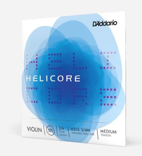 Helicore Violin 3/4 String G String Med Tension - Boothe Music