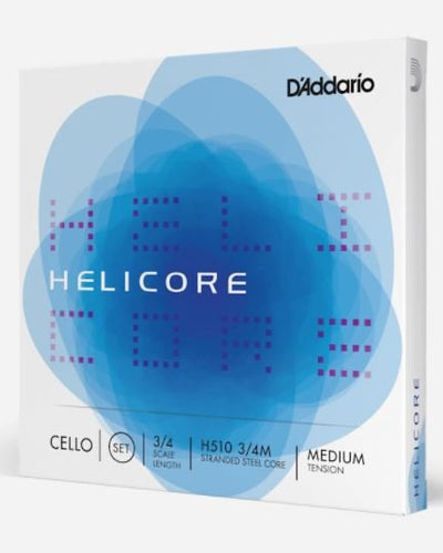 Helicore Cello 3/4 Scale Set Med Tension