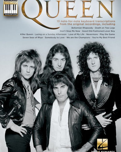 Queen Note-For-Note Transcriptions Piano/Vocal