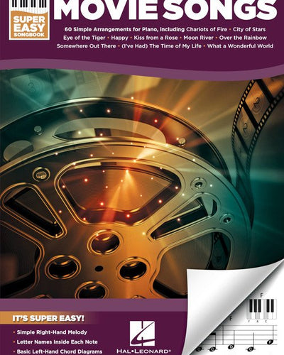 Movie Songs Super Easy Songbook