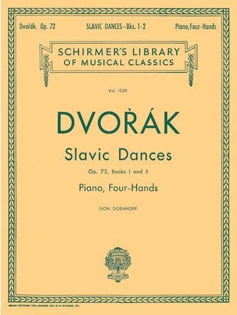 Dvorak Slavic Dances Op.72 1P4H 2024 MA2