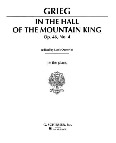 Grieg In the Hall of the Mountain King