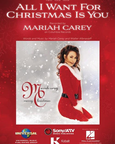 All I Want For Christmas Is You PVG