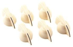 Fender Chicken Head Knobs Cream Pack of 6