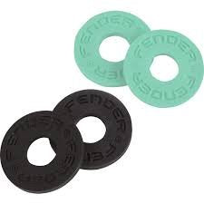 Fender Strap Blocks 4-Pack Surf Green/Black