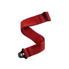 D'addario Auto-lock Strap Blood Red