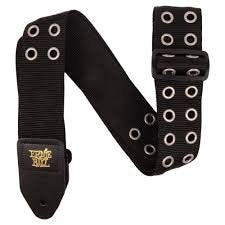 Ernie Ball Premium Strap Hole Lotta Metal Silver