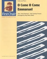 O Come O Come Emmanuel for Violin & Piano