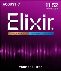 Elixir Acoustic Polyweb 11-52