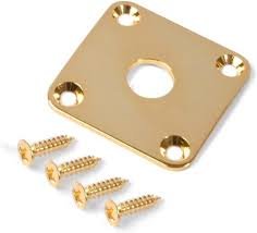 AllParts Gold jackplate for Les Paul square
