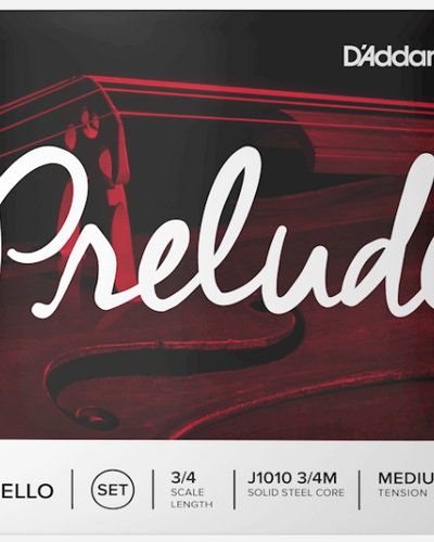 Prelude Cello 3/4 Scale Set Med Tension
