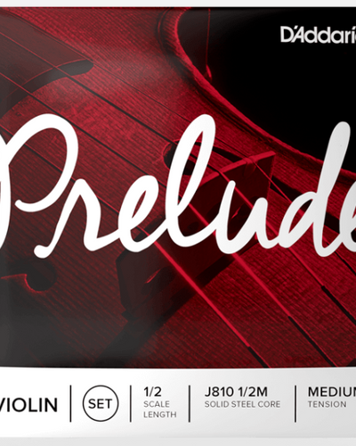 Prelude Violin 1/2 Scale Set Med Tension