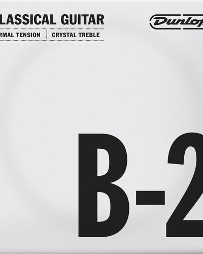 Dunlop Classical B String Clear Treble .032 Ball End Single