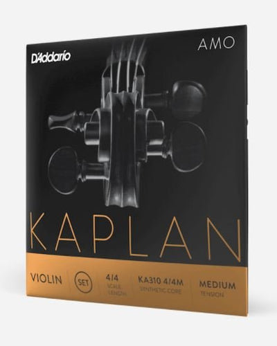 Kaplan Amo Violin 4/4 Scale Set Med Tension