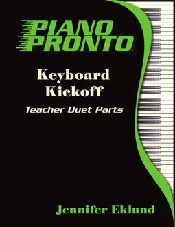 Piano Pronto Keyboard Kickoff Teacher Duets