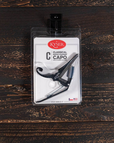 Kyser Quick Change Classical Capo Black