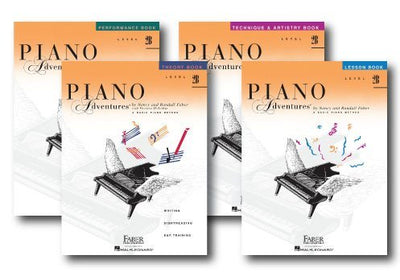 Faber Piano Adventures Level 2B Bundle Includes Lesson Theory Performance Technique