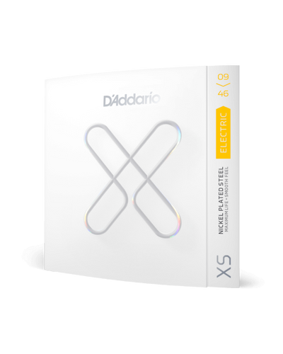 D'addario 09-46 Super Lt Top/Reg Btm XS Nickel Coated Electric Set