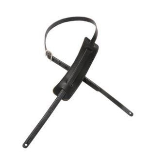 Levy's Black 5/8" Classic 50's Pad & Buckle Strap