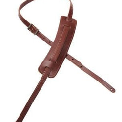 Levy's Burgundy 5/8" Classic 50's Pad & Buckle Strap