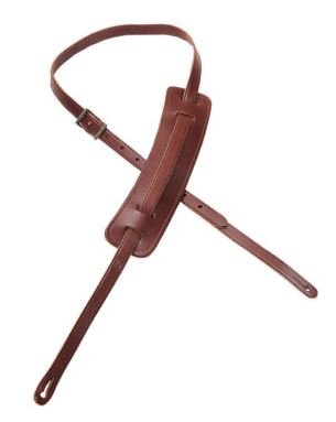 Levy's Burgundy 5/8" Classic 50's Pad & Buckle Strap