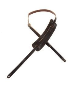 Levy's Dark Brown 5/8" Classic 50's Pad & Buckle Strap