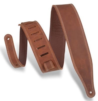 Levy's Brown 2.5" Garment Leather Strap
