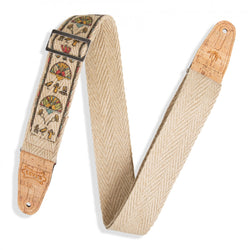 Levy's 2" Hemp Webbing w/ Egyptian Design Cork Ends