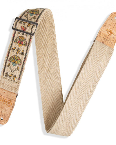 Levy's 2" Hemp Webbing w/ Egyptian Design Cork Ends