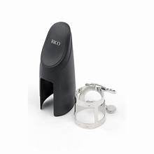 Rico Ligature And Cap Bb Clarinet Nickel Plated