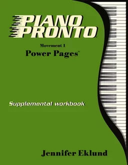 Piano Pronto 1 Power Pages