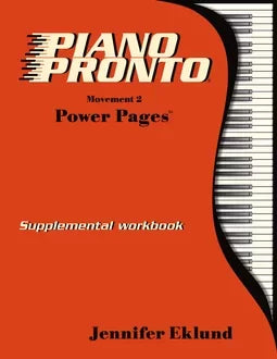 Piano Pronto 2 Power Pages