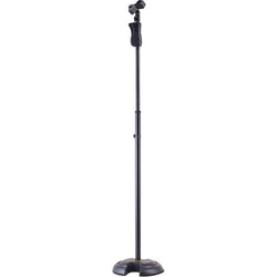 Hercules EZ Grip H-Shaped Base Microphone Stand & EZ Microphone Clip