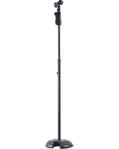Hercules EZ Grip H-Shaped Base Microphone Stand & EZ Microphone Clip