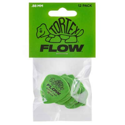 Dunlop Tortex Flow .88mm Picks 12 PK