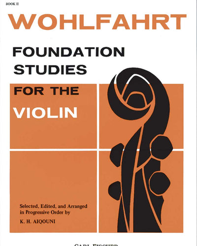 Wohlfart Foundation Studies Violin Bk.2