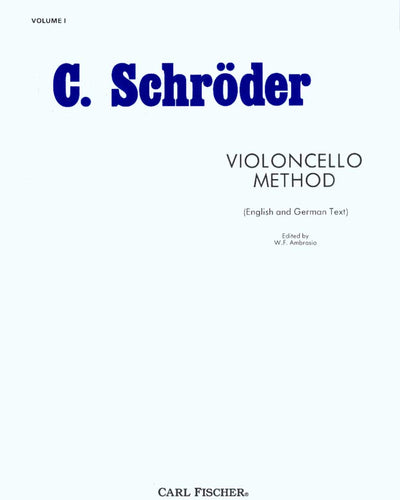 C. Schroder Violoncello Method Vol.1